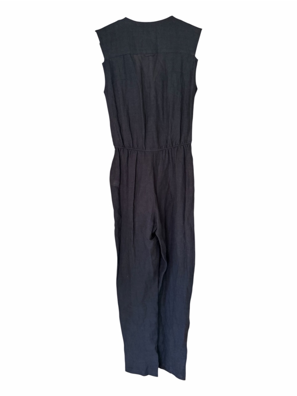 YSTR Lou Linen Jumpsuit Black Small - Picture 5 of 7